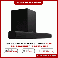 Loa Soundbar Thonet & Vander Dunn Gen 2 Bluetooth 5.3 (màu đen)