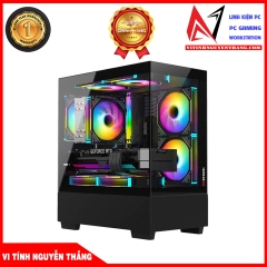 Case MAGIC Mix-Tower - M-ATX (Màu Đen / No Fan)