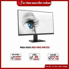 Màn hình MSI PRO MP273 (27 Inch, 1920 X 1080, 75Hz, IPS, 5Ms, Tích Hợp Loa)