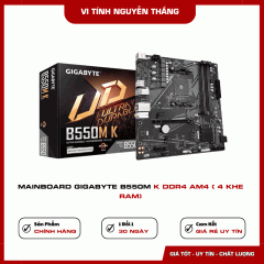 Mainboard Gigabyte B550M K DDR4 AM4 ( 4 Khe Ram)