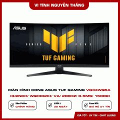 Màn hình cong ASUS TUF GAMING VG34WQ5A (34inch/ WQHD(2K)/ VA/ 200Hz/ 0.5ms/ 1500R)