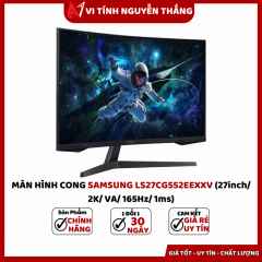 Màn hình cong Samsung LS27CG552EEXXV (27Inch, 2K, VA, 165Hz, 1Ms)