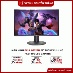 MÀN HÌNH DELL G2723H 27" 280HZ FULL HD FAST IPS LED GAMING