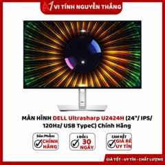 Màn hình Dell Ultrasharp U2424H (24 Inch, IPS, 120Hz, Usb Type C) Chính Hãng