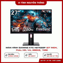 Màn hình Gaming KTC H27E22P (27 inch, Full HD, VA, 280Hz, 1ms)
