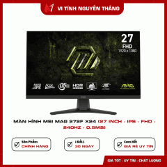 Màn hình MSI MAG 272F X24 (27 inch/ FHD/ Rapid IPS/ 240Hz/ 0.5ms)