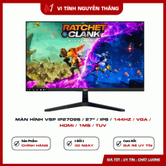 Màn hình VSP IP2709S / 27” / IPS / 144Hz / VGA / HDMI / 1ms / TUV