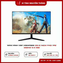 Màn hình VSP VG24FS26 (23.8 inch/ FHD/ IPS/ 260Hz/ 0.5 ms)
