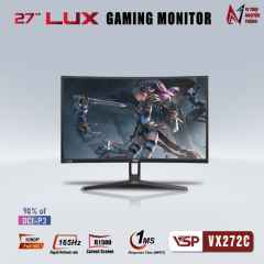 Màn hình cong VSP VX272C (27/ FHD/ VA/ 165Hz/ 1Ms/ 1500R/ Black)