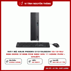 Máy Bộ Asus P500SV-31315U003W (I3-1315U/ 8GB DDR5/ 512GB PCIE SSD/ Win 11 Home/ phím + chuột)