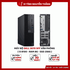 MÁY BỘ DELL 3070 SFF VĂN PHÒNG ( I3 8100 - RAM 8G - SSD 256G )