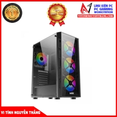 Case Mik Tn10 Mid Tower (Tặng 3 Fan ARGB)