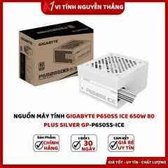 Nguồn Máy Tính GIGABYTE P650Ss Ice 650W 80 Plus Silver GP-P650Ss-Ice