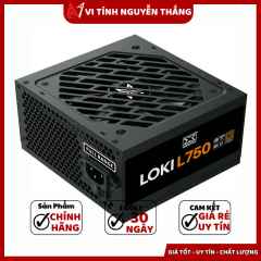 Nguồn XIGMATEK Loki L750 - 750W - Pcie Gen 5.1 - ATX 3.1 - 80 Plus Bronze 