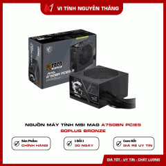 Nguồn Máy Tính MSI MAG A750Bn Pcie5 80Plus Bronze