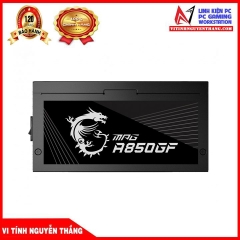 Nguồn MSI MPg A850Gf 850W - 80 Plus Gold - Full Modular