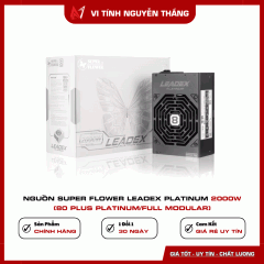 Nguồn Super Flower Leadex Platinum 2000W (80 Plus Platinum/Full Modular)