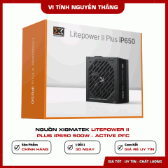 Nguồn Xigmatek Litepower II Plus iP650 500W - Active PFC