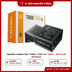 Nguồn Xigmatek Thor T750 V3 750W - 80 Plus Bronze