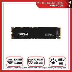 Ssd Crucial P3 Plus 500GB Pcie M.2 2280 Gen 4.0 X4 (4700Mb/S - 1900Mb/S) 