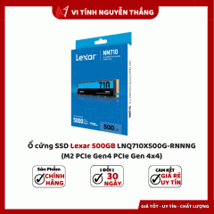 Ổ cứng SSD Lexar 500GB LNQ710X500G-RNNNG (M2 PCIe Gen4 PCIe Gen 4x4)