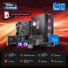 PC GAMING NTCGM MSI FORGE 2025 ( B760M - I5 12400F - 16G - 500GB - RTX 3050 6GB - 500W )