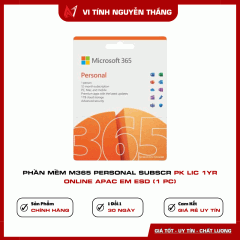 Phần mềm M365 Personal Subscr PK Lic 1YR Online APAC EM ESD (1 PC)