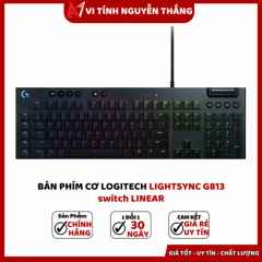 Bàn Phím Cơ Logitech Lightsync G813 Switch Linear