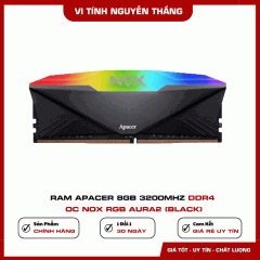 Ram Apacer 8GB 3200MHz DDR4 OC NOX RGB AURA2 (Black)