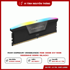 Ram CORSAIR Vengeance RGB 32GB 2X16GB 5600Mhz DDR5 (Black)