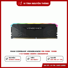 Ram CORSAIR Vengeance RS RGB 16GB (1X16GB) DDR4 3200Mhz