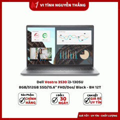 Dell Vostro 3530 i3-1305U/8GB/512GB SSD/15.6" FHD/Dos/ Black