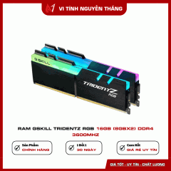 Ram Gskill Tridentz RGB 16GB (8GBx2) DDR4 3600Mhz