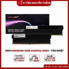 Ram KinGBaNK 16GB 3200Mhz DDR4 - Tản nhiệt