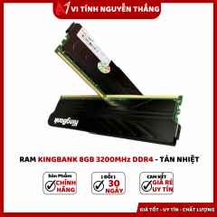  Ram KinGBaNK 8GB 3200Mhz DDR4 - Tản nhiệt