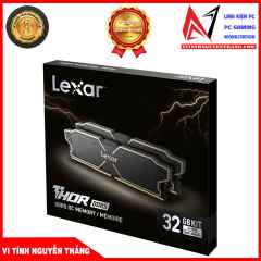 Ram Lexar Thor 32GB (2X16GB) 6000Mhz DDR5 (Black)