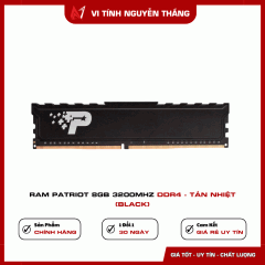 Ram Patriot 8GB 3200MHz DDR4 - Tản nhiệt (Black)