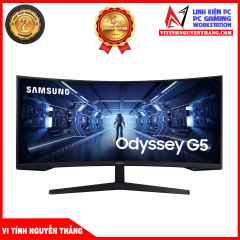 Màn hình cong Samsung C34G55Twwexxv (34Inch/ Wqhd/ VA/ 165Hz/ 1Ms/ 1000R)