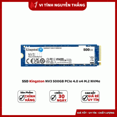 SSD Kingston NV3 500GB PCIe 4.0 x4 M.2 NVMe 