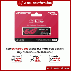 SSD OCPC MFL-300 256GB M.2 NVMe PCIe Gen3x4 (Đọc 3100MB/s - Ghi 1800MB/s)