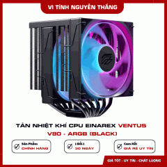 Tản nhiệt khí CPU EINAREX VENTUS V80 - ARGB (Black)