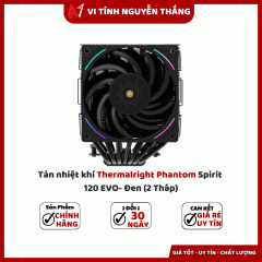 Tản nhiệt khí Thermalright Phantom Spirit 120 EVO - Đen (2 Tháp)