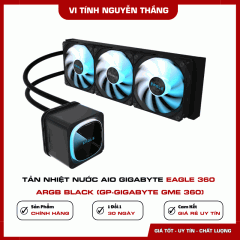 Tản nhiệt nước CPU Gigabyte Gaming 360 - ARGB (Black) (GP-GIGABYTE GME 360)