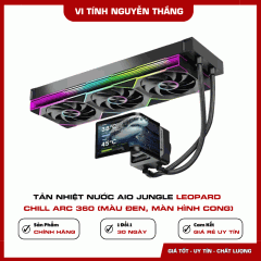 Tản Nhiệt Nước AIO Jungle Leopard Chill Arc 360 (Màu Đen, Màn Hình Cong)