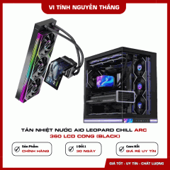 Tản nhiệt nước AIO Leopard Chill ARC 360 LCD Cong (Black)