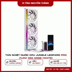 Tản nhiệt nước CPU Jungle Leopard Pro Flow 360 ARGB (White)