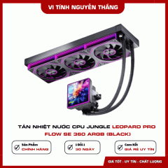 Tản nhiệt nước CPU Jungle Leopard Pro Flow SE 360 ARGB (Black)