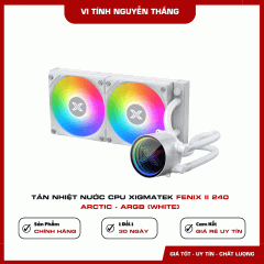 Tản nhiệt nước CPU Xigmatek FENIX II 240 Arctic - ARGB (White)