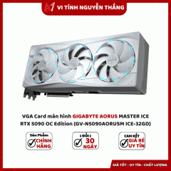 VGA Card màn hình GIGABYTE AORUS MASTER ICE RTX 5090 OC Edition (GV-N5090AORUSM ICE-32GD