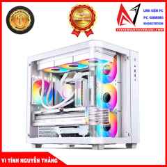 Vỏ Case Jonsbo Tk-3 White (ATX/Mid Tower/Màu Trắng/Kính Cong)